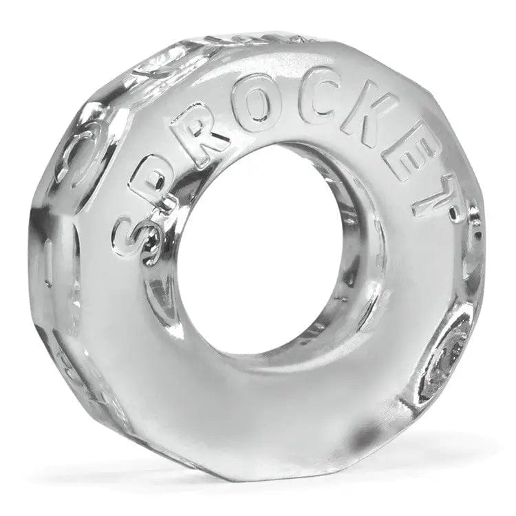 OXBALLS For Him Oxballs Sprocket Cock Ring - Clear