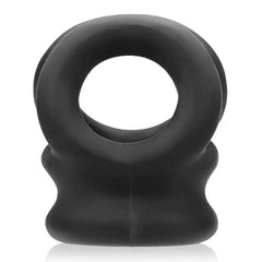 OxBalls Tri-Squeeze Silicone Cocksling and Ballstretcher (Black Ice) - Dreamy Desire
