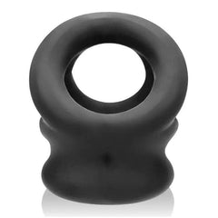 OxBalls Tri-Squeeze Silicone Cocksling and Ballstretcher (Black Ice) - Dreamy Desire