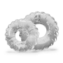 Oxballs Truckt 2 Pack Cockring Set (Clear) - Dreamy Desire