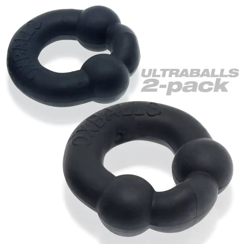 OXBALLS For Him Oxballs Ultraballs Cock Ring Set 2 Pack Special Edition Night