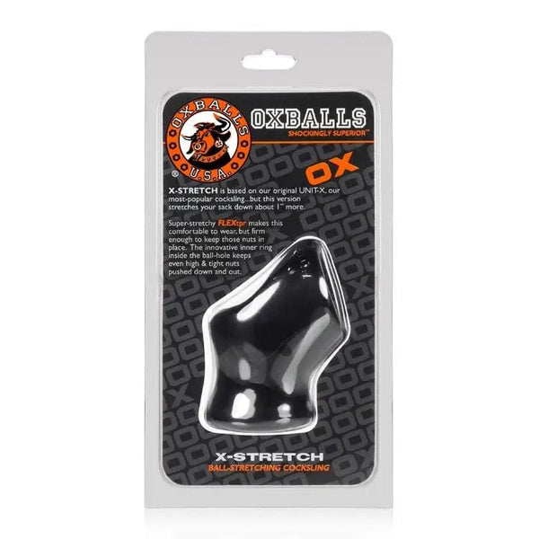 OXBALLS For Him Oxballs Unit-X Stretch - BallStretcher and Cocksling in Black