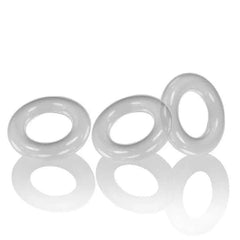 OXBALLS - Willy Ring 3 - Pack Cockring (Clear) - Dreamy Desire