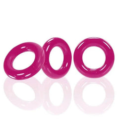 OXBALLS - Willy Ring - 3 Pack Cockrings in Pink - Dreamy Desire