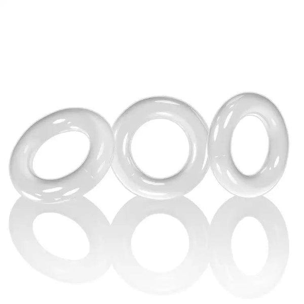 OXBALLS - Willy Ring - 3 Pack Cockrings in White - Dreamy Desire