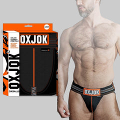 SLINGJOCK, upthrust slider-strap jock, BLACK IRON, MEDIUM - Dreamy Desire