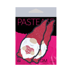 Pastease Garden Gnome Pasties in retail packaging, latex-free, made in the USA label visible
