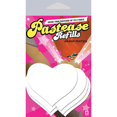 Pastease Heart Refill Adhesives three pairs of white heart-shaped replacement backing strips
