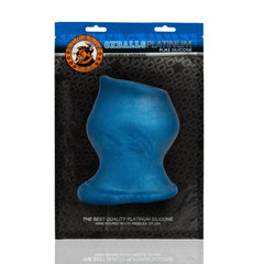 Pig Hole Morph plug displayed in Oxballs Platinum pure silicone resealable black packaging