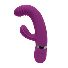 Playboy Tap That G-spot vibrator in purple silicone with dual-stimulation design