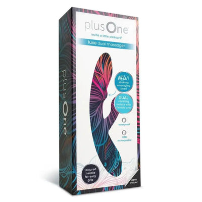 PlusOne Luxe Dual Massager - Dreamy Desire