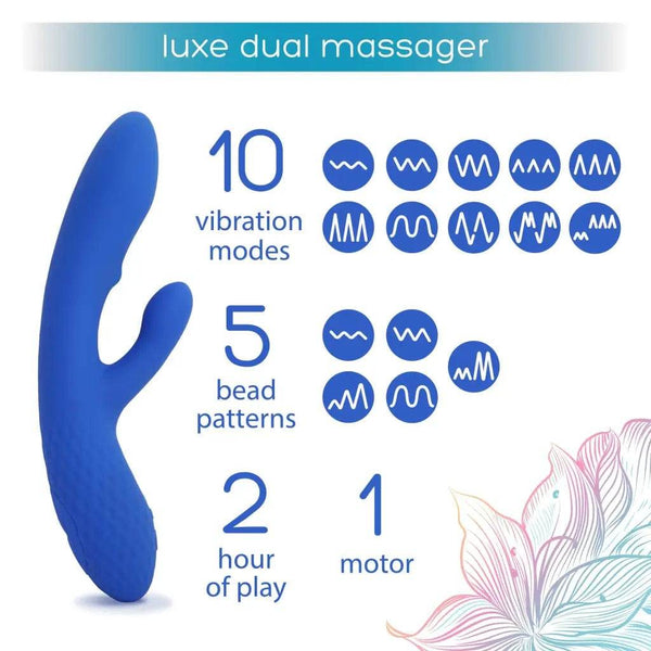 PlusOne Luxe Dual Massager - Dreamy Desire