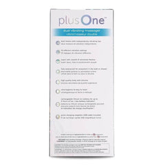Plus One Dual Vibrating Massager - Dreamy Desire
