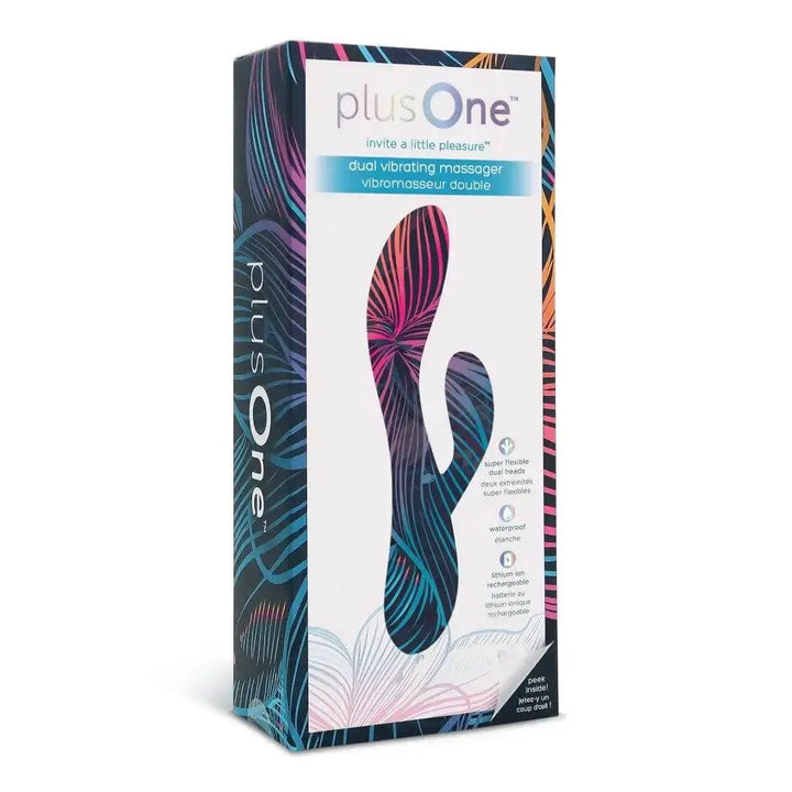 Plus One Dual Vibrating Massager - Dreamy Desire