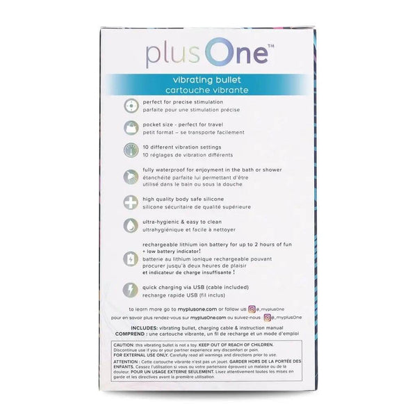 PlusOne Vibrating Bullet - Dreamy Desire