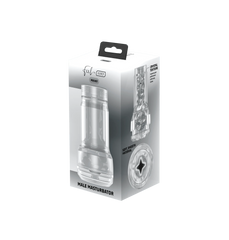 Pocket Stroker Crystal retail packaging showing internal crystal texture and soft entry design