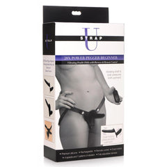 Power Pegger Beginner product packaging showing harness kit with remote and dual motors