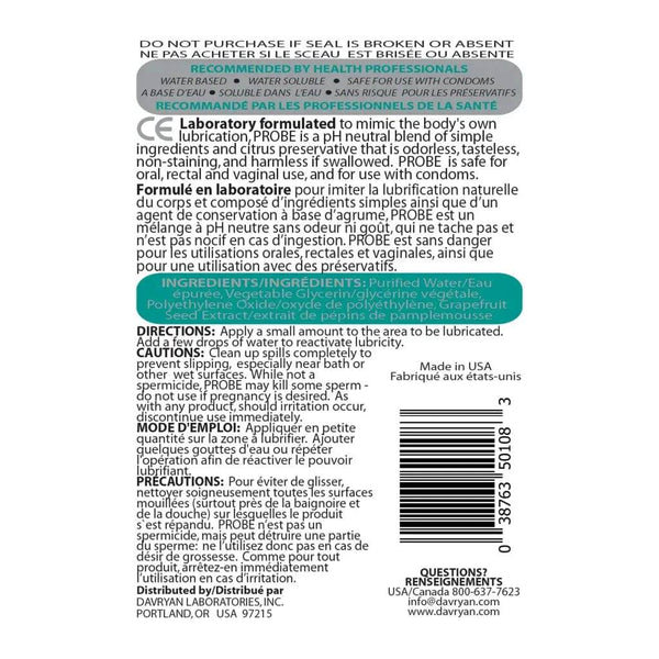 Probe Silky Light Personal Lubricant (2.5oz) - Dreamy Desire