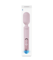 Prowand pink wand vibrator displayed inside open white box with Bluetooth logo visible