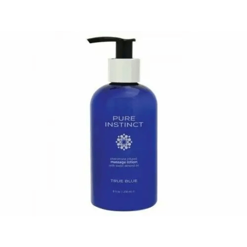 Pure Instinct Lubes Default Pure Instinct Pheromone Massage & Body Lotion True Blue (8oz)