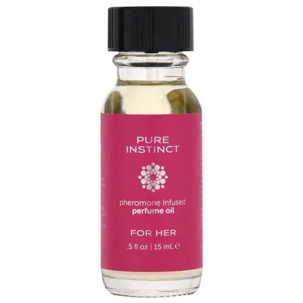 Pure Instinct Lubes Pure Instinct Pheromone Infused Essential Perfume Oil for Her (.5oz)