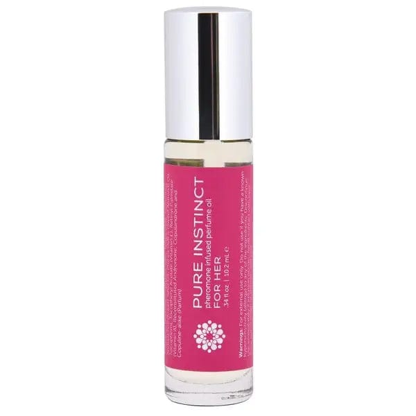 Pure Instinct Lubes Pure Instinct Pheromone Perfume Oil Roll On for Her (.34oz)