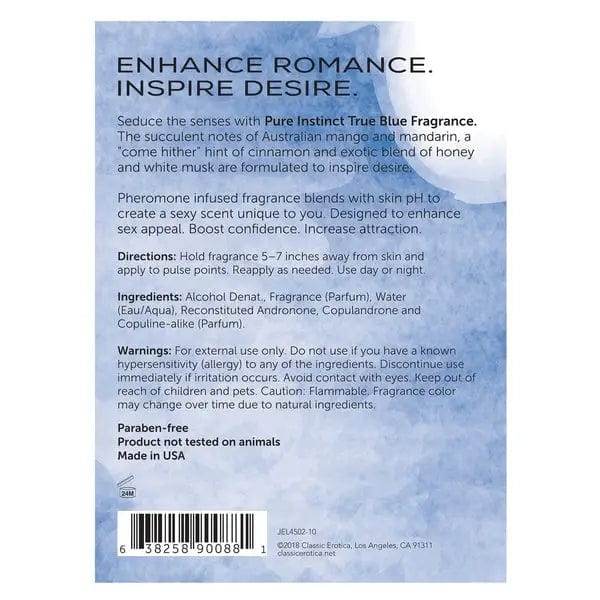 Pure Instinct True Blue Pheromone Infused Fragrance (.74oz) - Dreamy Desire