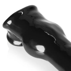 Rear angle close-up of the FIDO cocksheath base showing the flexible adjustable ball-ring attachment