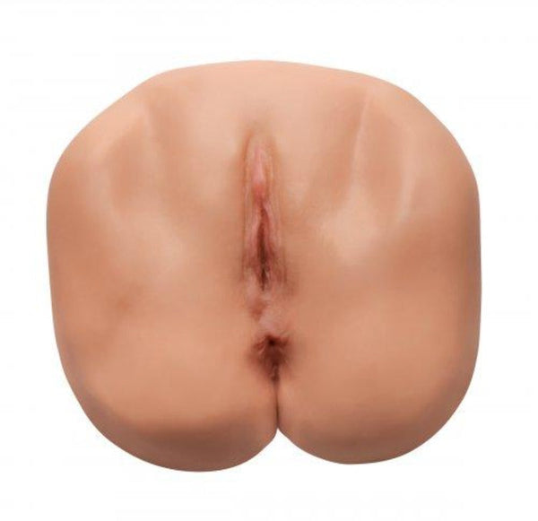 Close-up rear angle of the Jesse Jane masturbator showing detailed lifelike texture