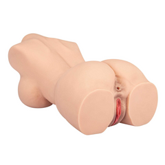 Rear view of Eve's Realistic Torso showing back contours and textured interior entrance detail