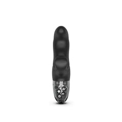 Rear view of Hop Hop Bob vibrator showing ribbed shaft and multi-button control panel