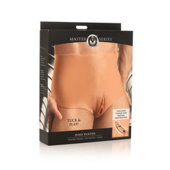 Retail box packaging for Master Series Pussy Panties silicone vagina panties in Large size