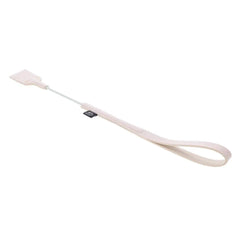 Reverse side of the Impressions Crop showing smooth vegan leather loop handle and slim shaft