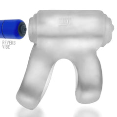 REVHAMMER clear ring with blue Reverb Vibe bullet aligned to insertion point on housing