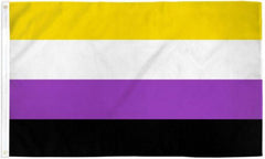Non-Binary Flag 3' X5' Polyester