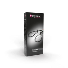 Rodeo Robin flexible silicone penis straps in slim black retail box by Mystim