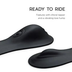 Close-up of Rodeo Rumbler showing contoured love hump and clitoral tapper design