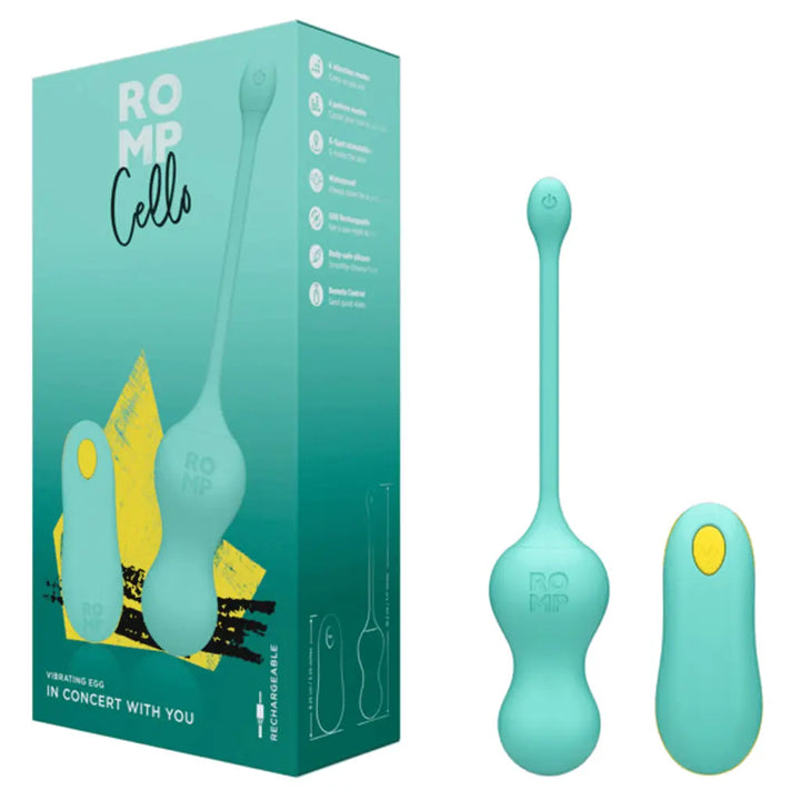 Romp Cello Vibrating Egg - Dreamy Desire