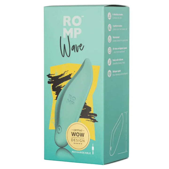 Romp Wave Lay-On Vibrator - Dreamy Desire