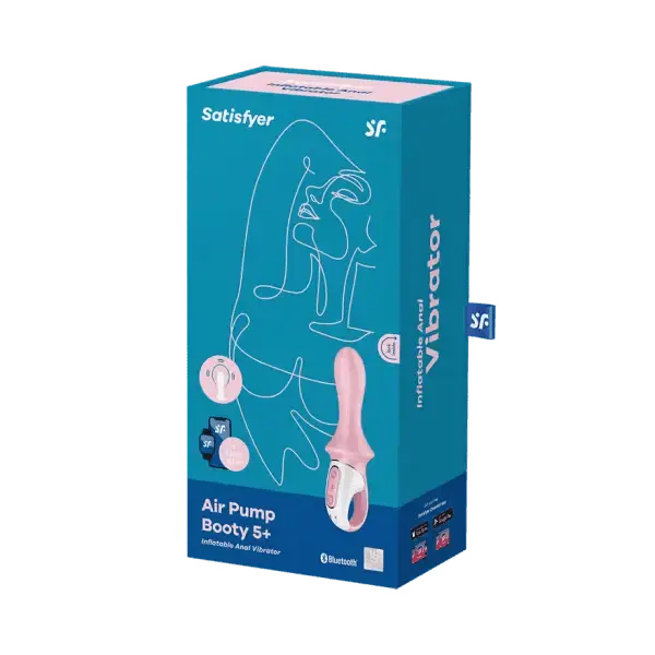 Satisfyer Air Pump Booty 5+ - Dreamy Desire