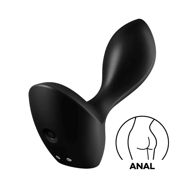 Satisfyer Backdoor Lover Anal Plug Vibrator Black - Dreamy Desire