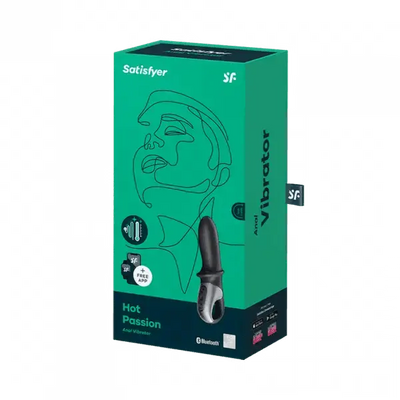 Satisfyer Hot Passion Anal Heating Vibrator - Dreamy Desire