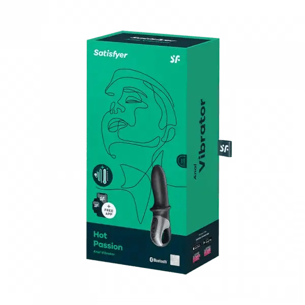 Satisfyer Hot Passion Anal Heating Vibrator - Dreamy Desire