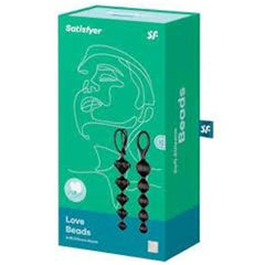 Satisfyer Love Beads Anal Play 2 Set Black - Dreamy Desire