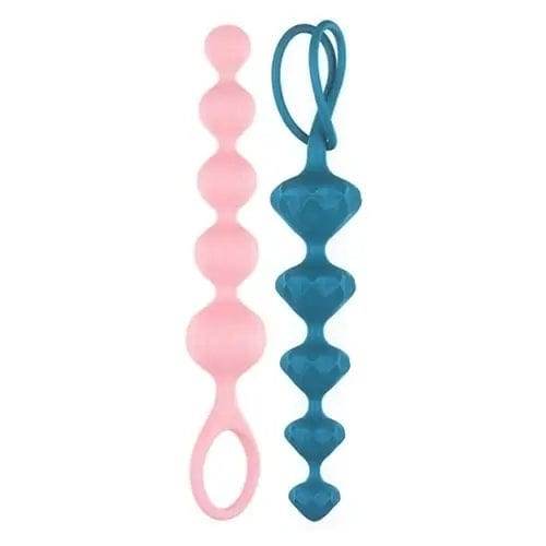 Satisfyer Love Beads - Colored 2 Set Pink - Dreamy Desire