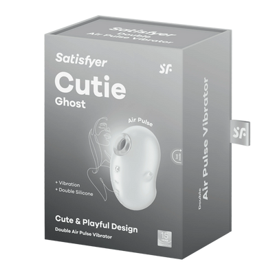 Satisfyer Cutie Ghost Air Pulse Clitoral Vibrator - Dreamy Desire
