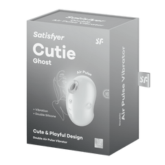 Satisfyer Cutie Ghost Air Pulse Clitoral Vibrator - Dreamy Desire