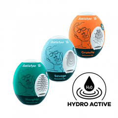 Satisfyer Masturbator Egg 3-Piece Set - Dreamy Desire