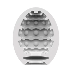 Satisfyer Masturbator Egg 3-Piece Set - (Bubble) Violet - Dreamy Desire