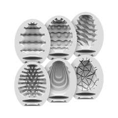 Satisfyer Masturbator Egg Set - Assorted (6 pieces) - Dreamy Desire